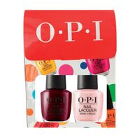 Esmaltes Opi Duo Nl Malaga Wine + Nl Passion 0.5 Oz.Vino + Nude