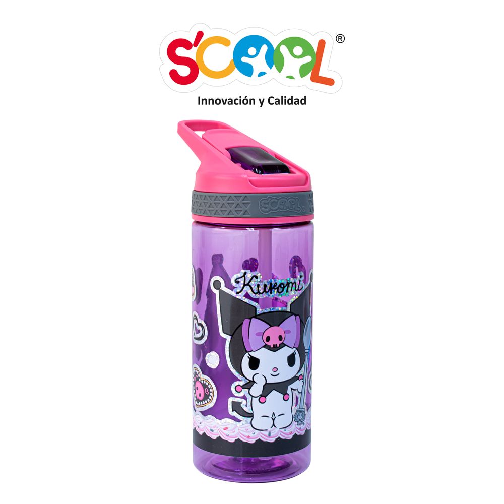 Tomatodo Scool Con Caña 450Ml Kuromi