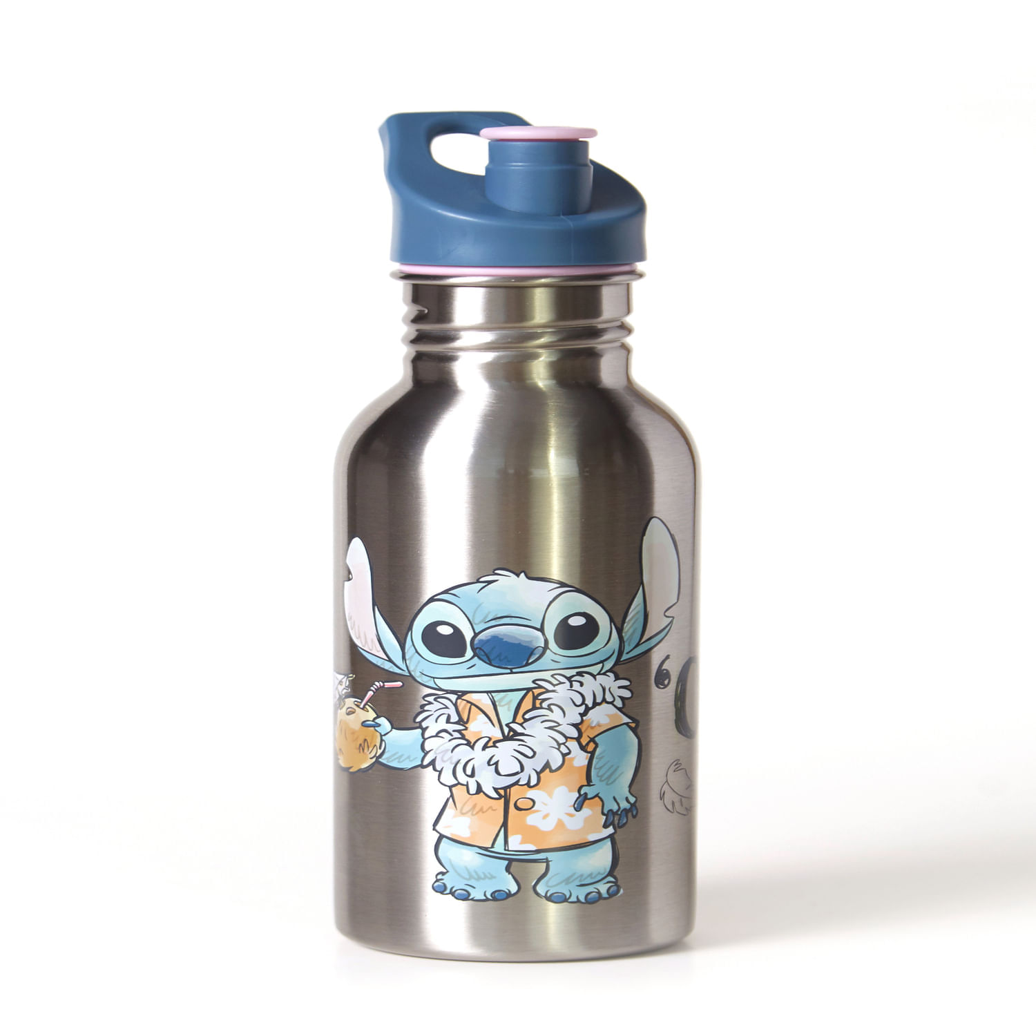 Botella Stitch Metalica