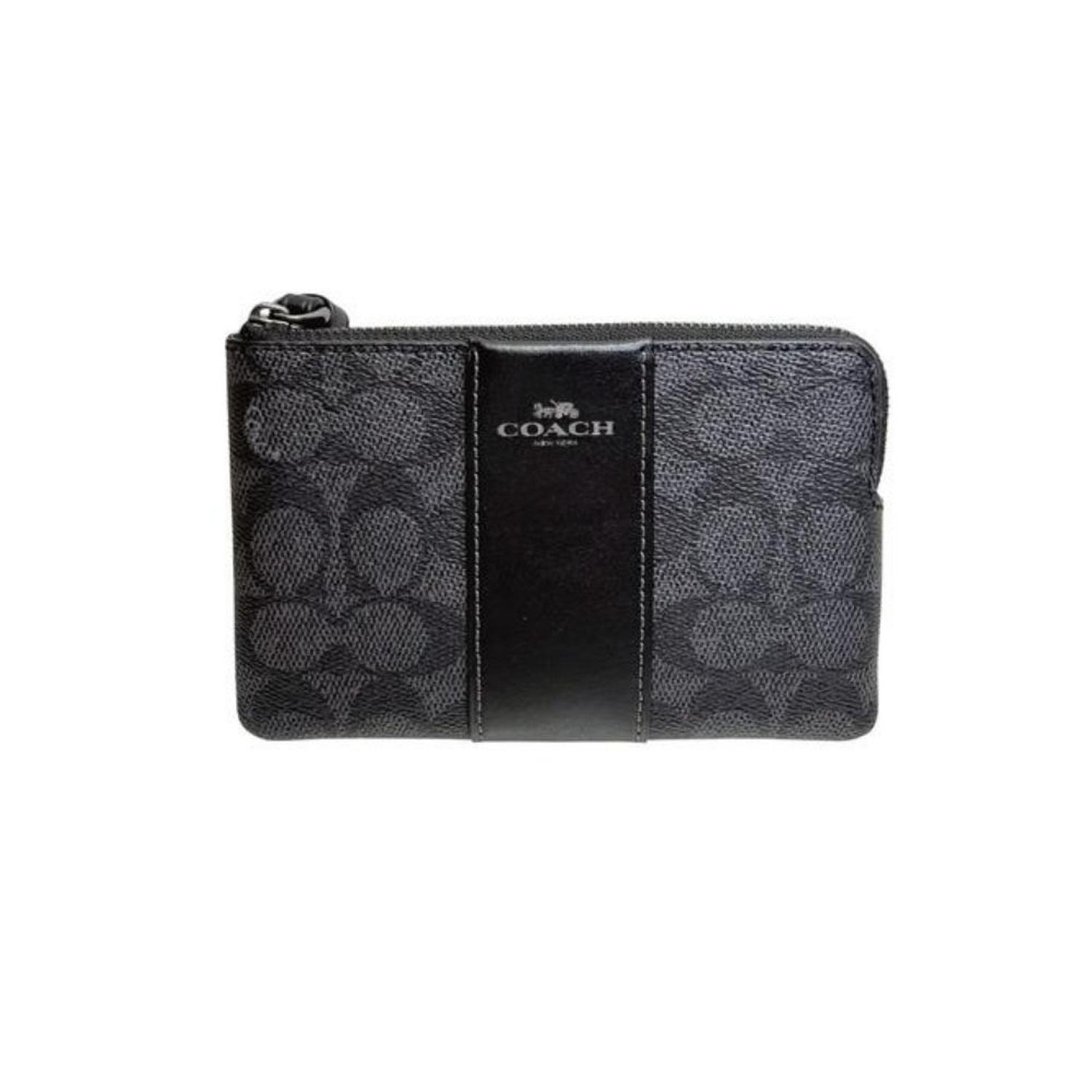 Cartera de Mano Coach Zip Aorund CW854 - Negro