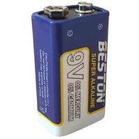 Batería alcalina 9V Beston BST-6LR61-BP1 0 cadmio y mercurio pila 9v