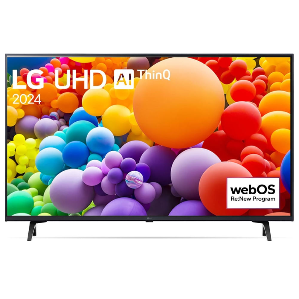 TELEVISOR SMART TV LG 4K ULTRA HD 43"" CON THINQ AI 43UT7300PSA (MUNDO ELECTRONICO)