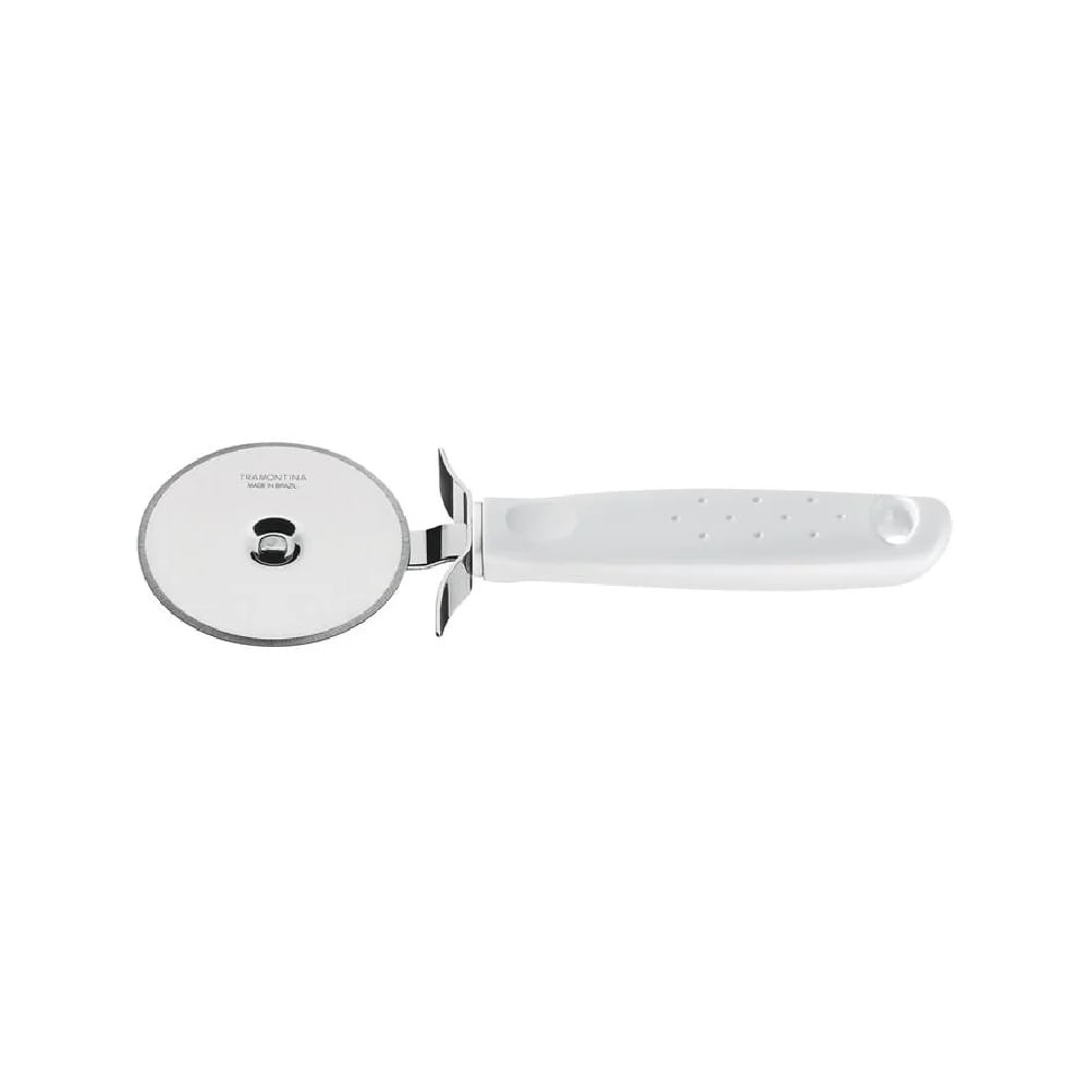 Cortador para Pizza Tramontina Utilità de Acero Inox con Mango de Polipropileno Blanco 10051099 (MUN