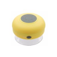 Parlantes Acuatico Bluetooth Manos Libres Microfono Ducha - AMARILLO