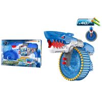 Lanzador Tiburon 40 Dardos LUO QI TOY 60693