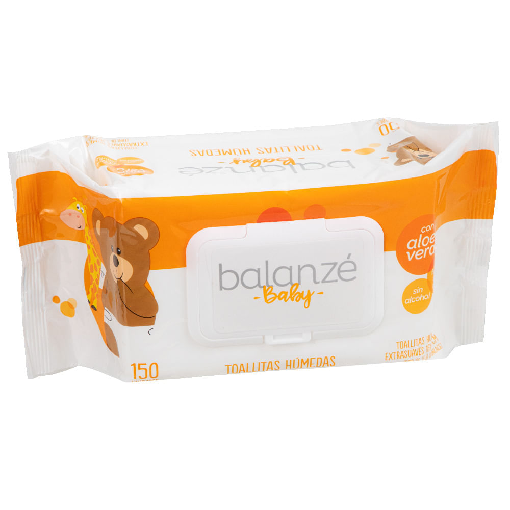 Toallitas Húmedas BALANZÉ BABY Basic Paquete 150un