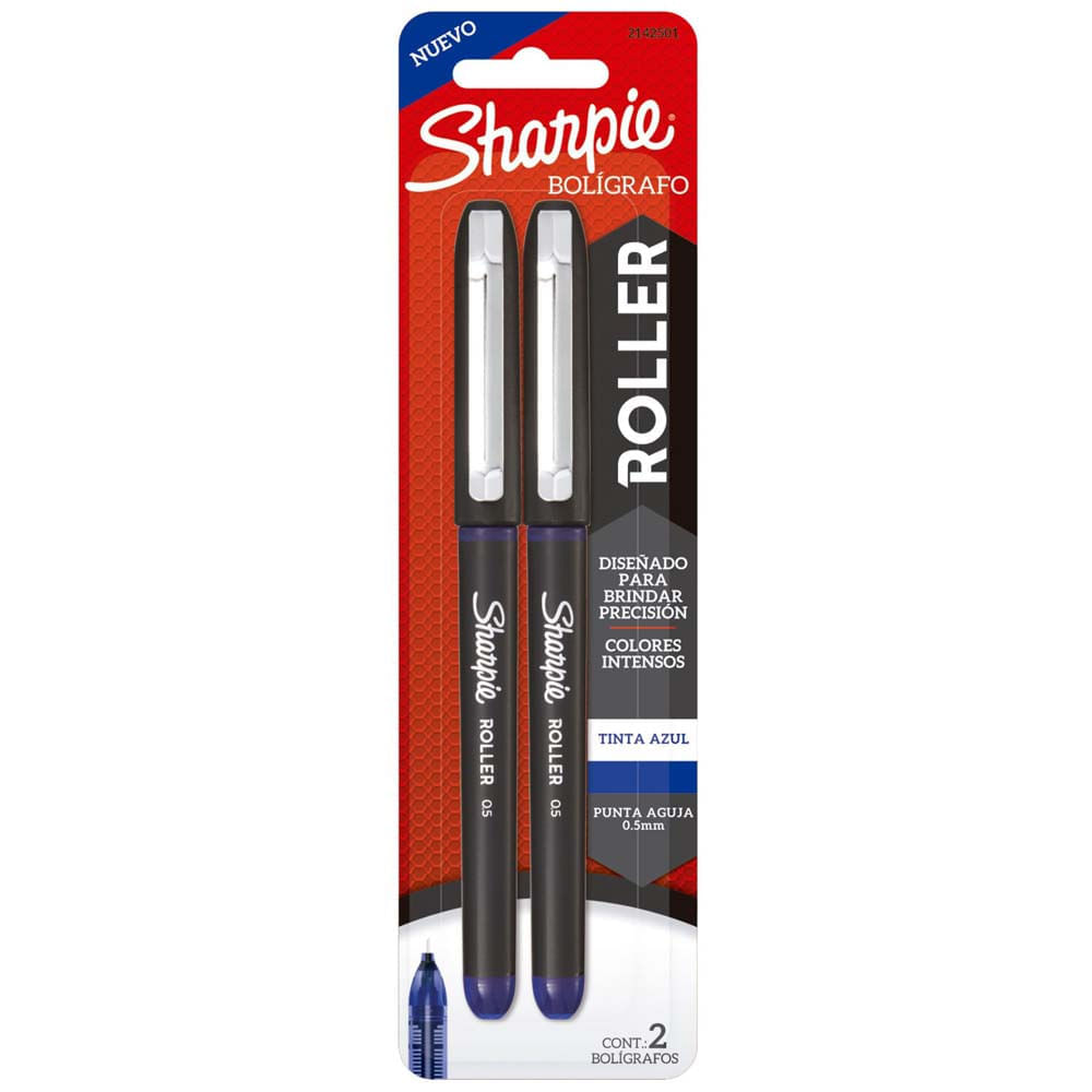 Bolígrafo Roller T X2 0.5M Azul SHARPIE