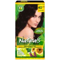 Kit Tinte para Cabello PLACENTA LIFE Naturals Castaño 40/400