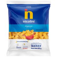 Fideos NICOLINI Rigatoni Bolsa 250g
