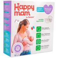 Protector Mamario HAPPYMAM Suave y Absorbente Paquete 60un