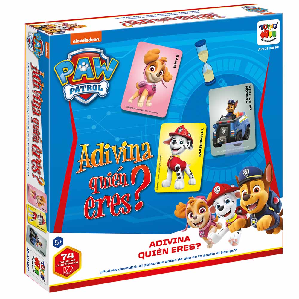 Adivina Quien Eres Paw Patrol TOYNG