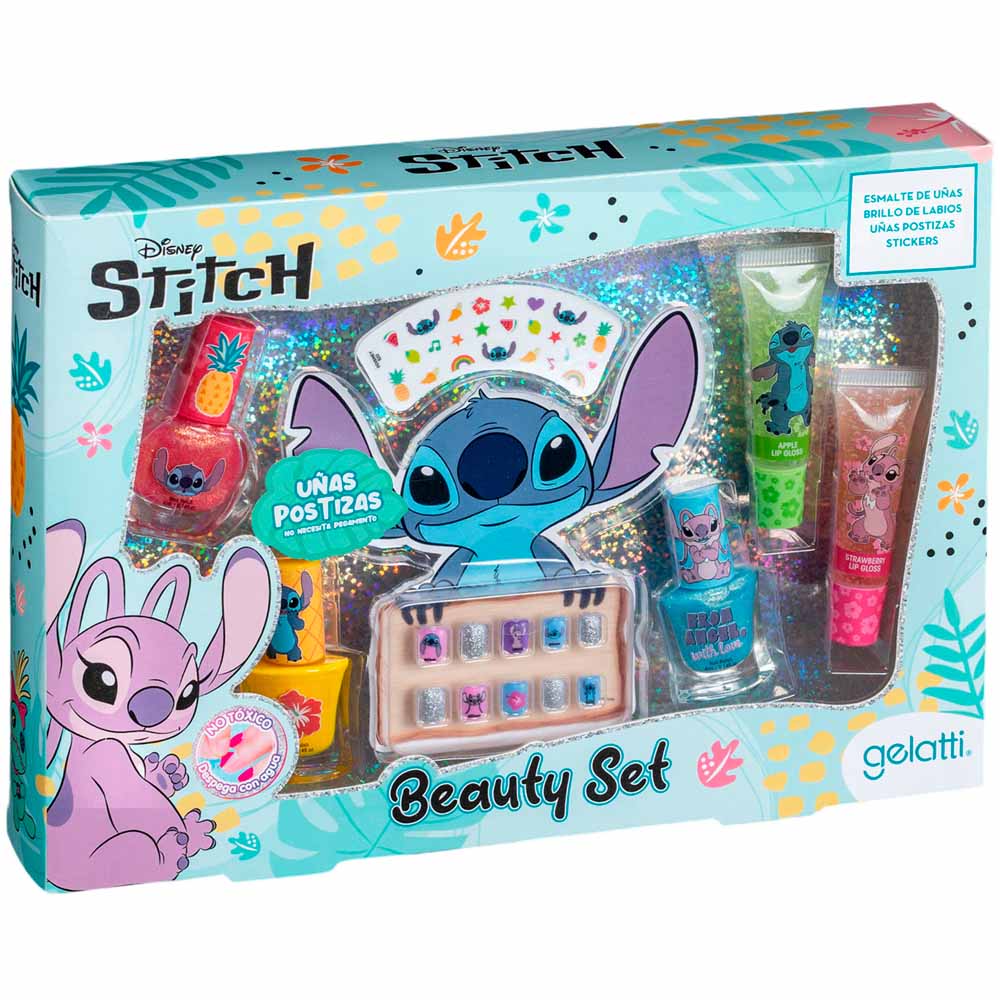 Estuche Beauty Set Med Stitch24 GELATTI