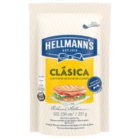 Mayonesa Clásica HELLMMANN'S Doypack 237g