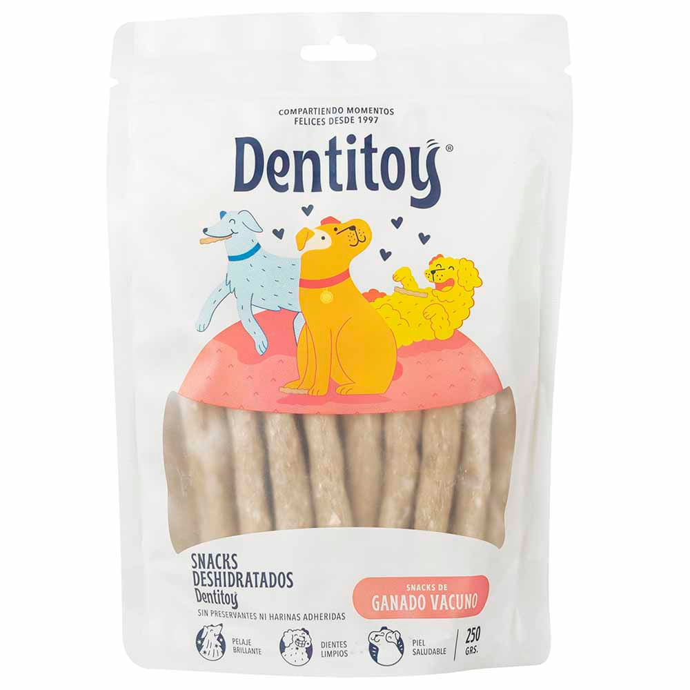 Snacks para Perros DENTITOY Deshidratados Paquete 250g