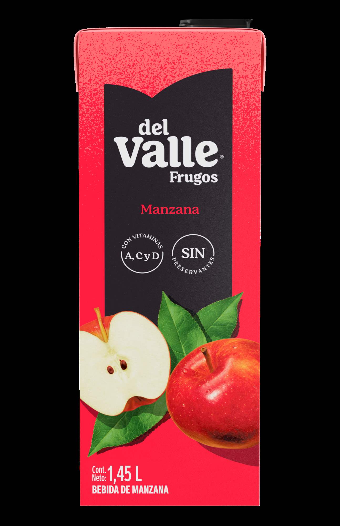 Bebida FRUGOS Sabor a Manzana Caja 1.45L