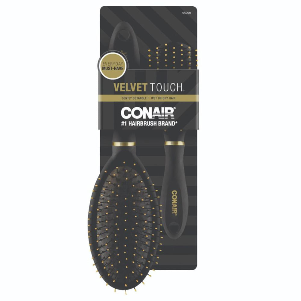 Set Cepillo Cabello Velvet Touch CONAIR 2un