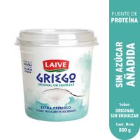 Yogurt Griego Original LAIVE Pote 800g