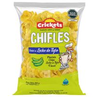 Chifles CRICKETS Sabor a Leche de Tigre Bolsa 500g
