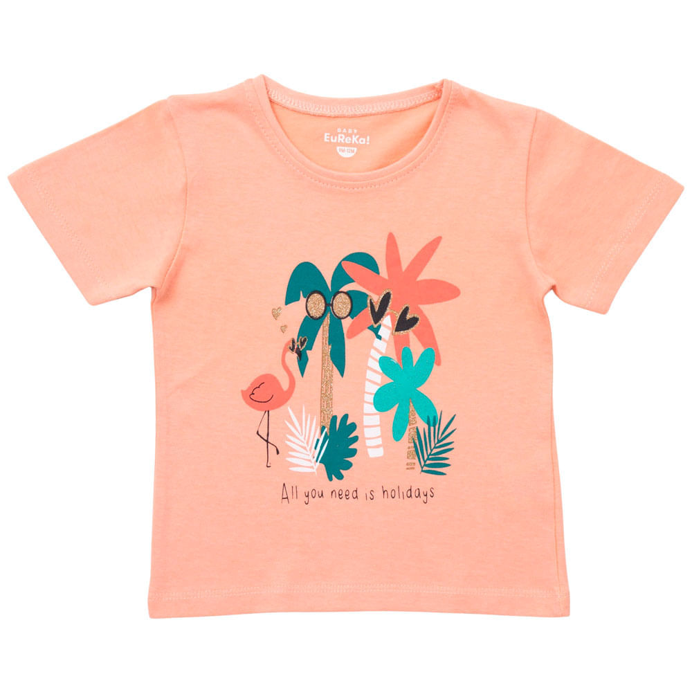 Polo Corta Básico Bebé Niña BABY EUREKA