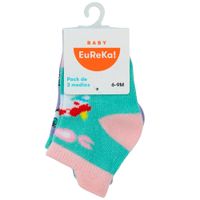 Medias Pack x3 Mod12 Bebé Niña BABY EUREKA