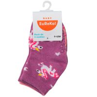 Medias Pack x3 Mod9 Bebé Niña BABY EUREKA