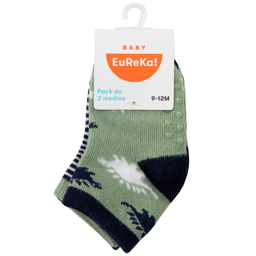 Medias Pack x3 Mod5 Bebé Niño BABY EUREKA