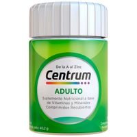 Suplemento CENTRUM Multivitáminico Adulto 30un