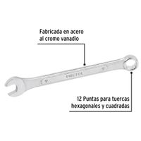 Llave MIXTA combinada 9 mm x 130 mm de largo, Pretul