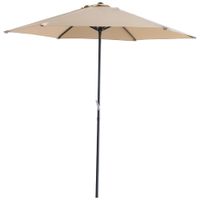 Sombrilla VIVA HOME Aluminio Taupe 250cm