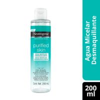 Agua Micelar Desmaquillante Neutrogena Piel Purificada 200ml