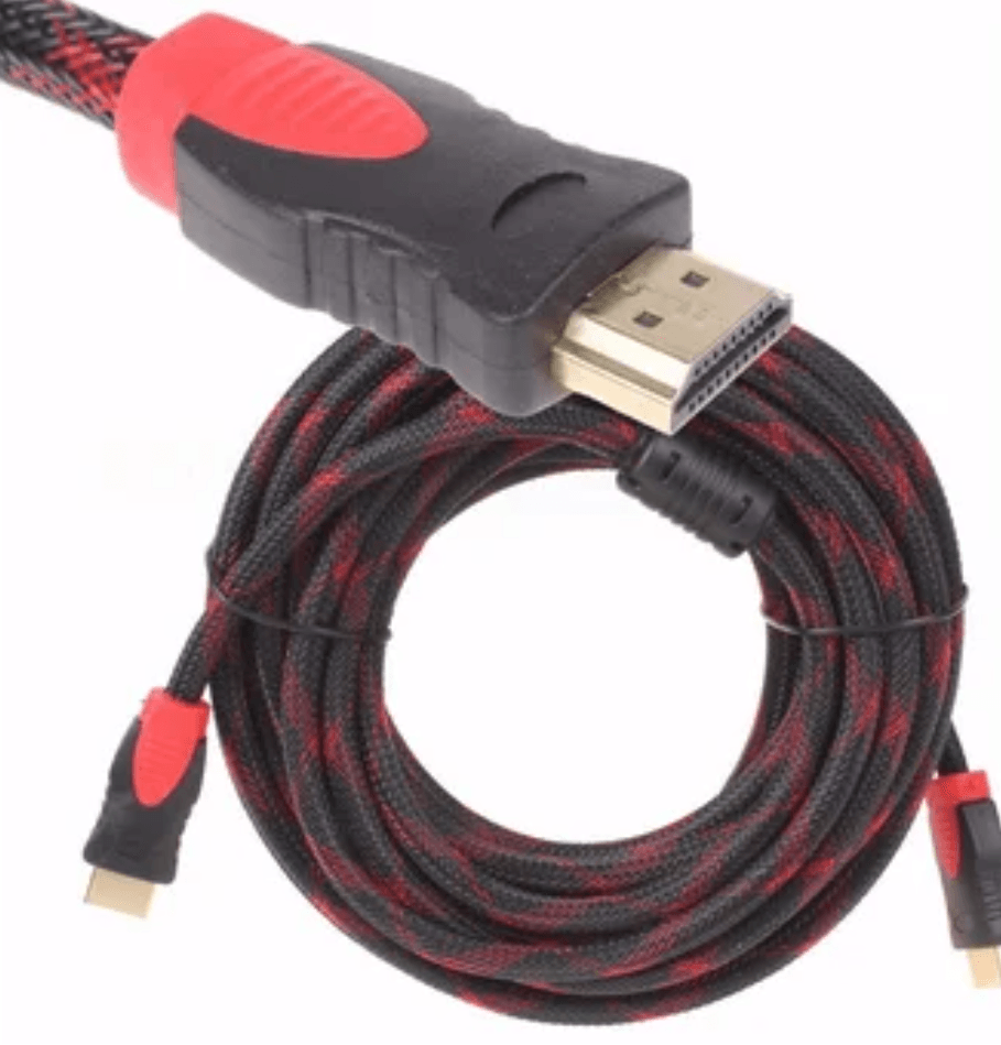 Cable HDMI - HDMI Con Filtro 10 metros Full HD 3D V1.4 Enmallado Negro