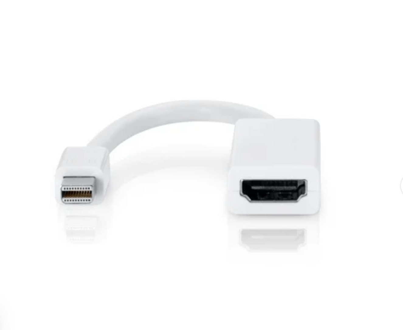 Adaptador Convertidor Mini Displayport A hdmi Mdp A hdmi Mac Blanco
