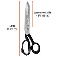 Tijera industrial para sastre 10 pulgadas Truper