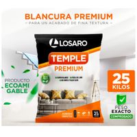 TEMPLE PREMIUM LOSARO X 25 KG SUPER BLANCO