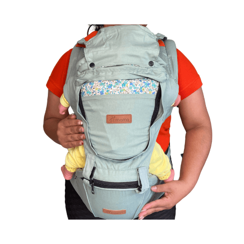 Portabebe Verde Con Asiento