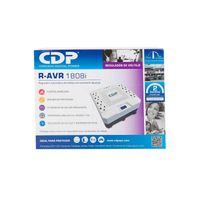 Estabilizador CDP R-AVR1808I-1800Va/100W 8 Salidas Blanco