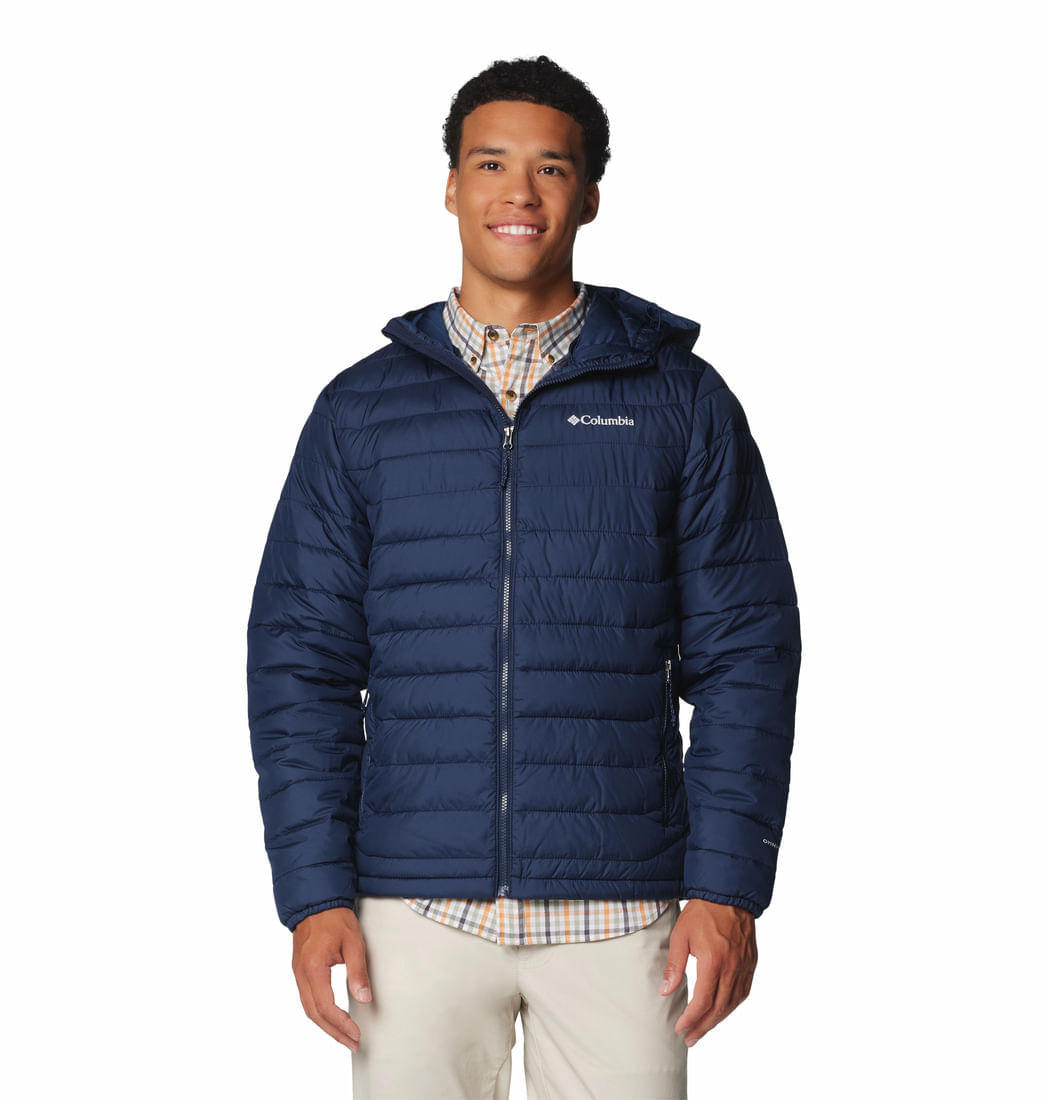 CASACA COLUMBIA POWDER LITE™ II AZUL PARA HOMBRE