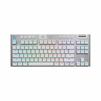 Teclado Gamer Logitech G915 X Tkl Lightspeed Bt Lightsync Rgb Mechanical White