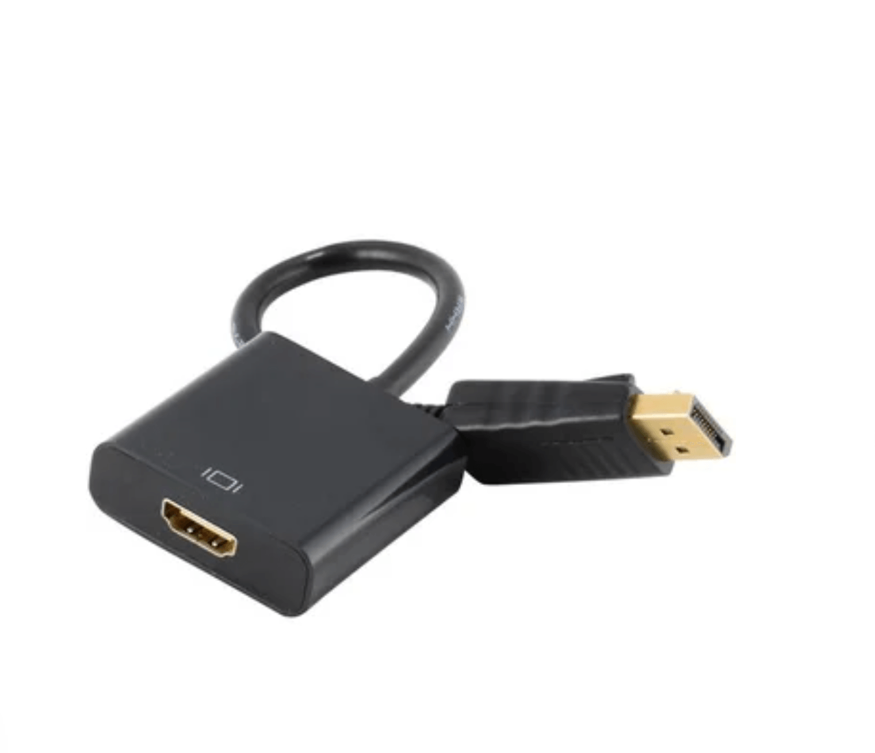 Adaptador Convertidor Display Port Dp A HDMI Dp Macho A HDMI Negro