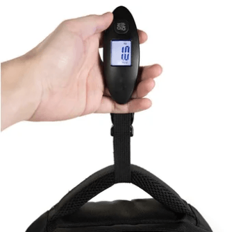 Balanza De Mano Digital Lcd 40kg Bascula Profesional Maletas