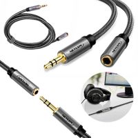 Cable Extensión de Audio Plug a Jack 3.5mm TRS de 1.80 Metros Netcom