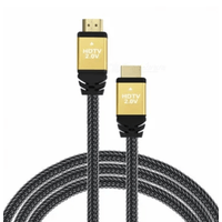 Cable HDMI 1.5M 1.5 Metros Ultra HD 3D 4k V2.0 2160P - Enmallado Gris
