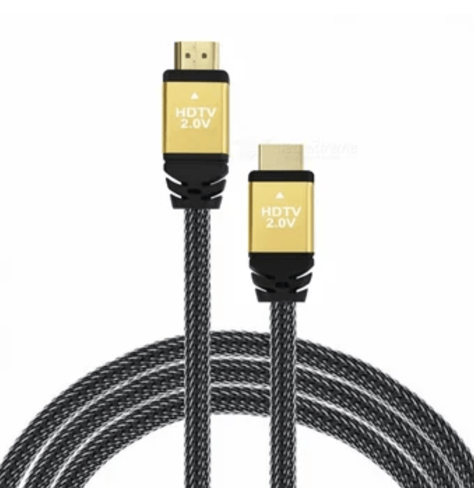 Cable HDMI 1.5M 1.5 Metros Ultra HD 3D 4k V2.0 2160P - Enmallado Gris