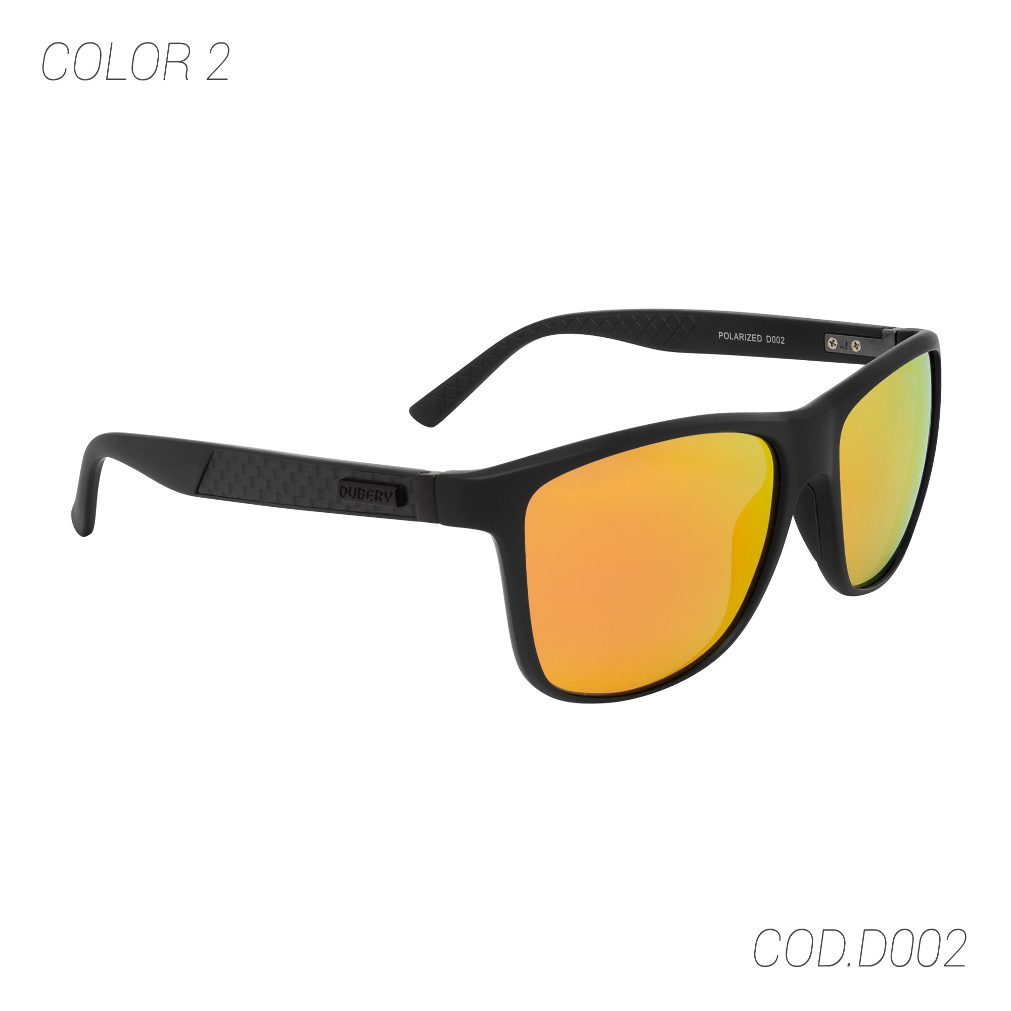 LENTES DE SOL POLARIZADA UNISEX D002 DUBERY - 1014722