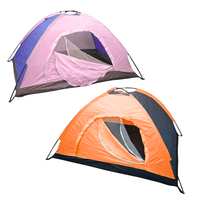 Carpa para 5 personas Liviano Resistente Impermeable 2.5mx2.5m YB10011