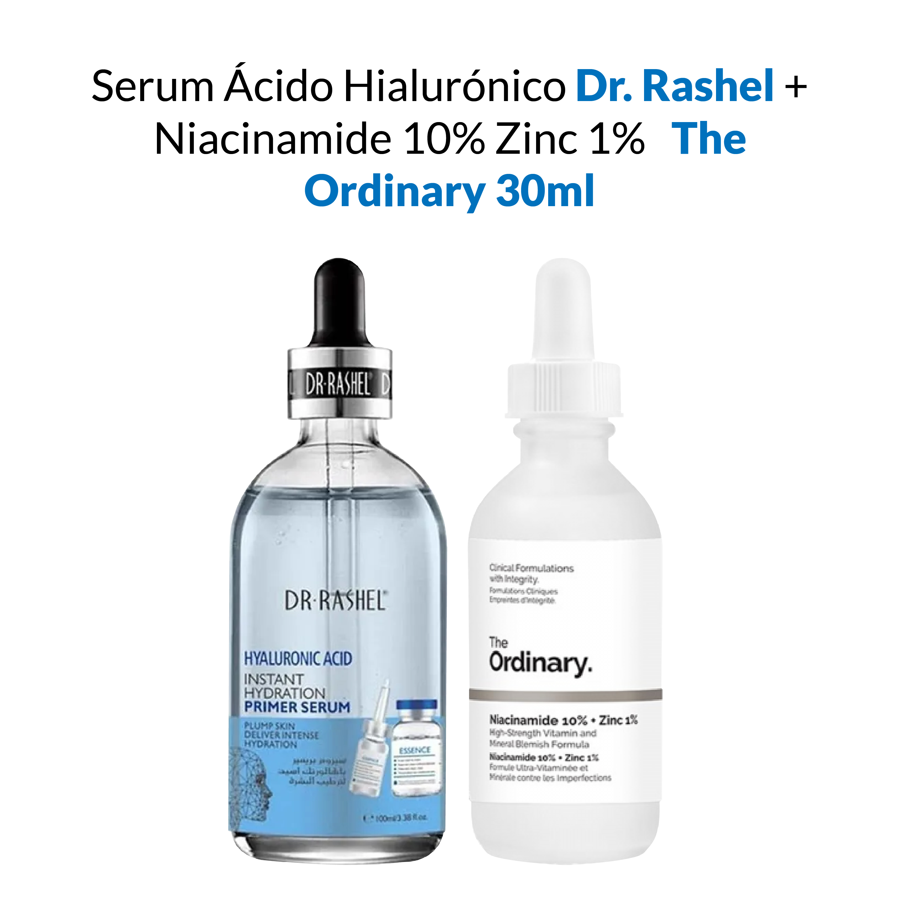 Serum Ácido Hialurónico + Niacinamide 10% Zinc 1% The Ordinary 30ml