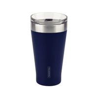 Vaso Térmico de Acero con tapa 500 ml Azul Exata - Tramontina
