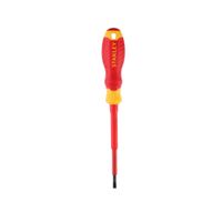 DESARMADOR DIELECTRICO AISLA 1000V  4"" MAGNETICO PUNTA PLANA STANLEY