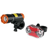 Luces para bicicleta delantera y trasera truper