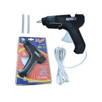 Pistola para aplicar silicona MyP 8002 40w 60hz + 2 barras 10cm - Negro